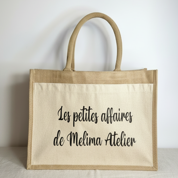 Grand Sac Cabas en jute