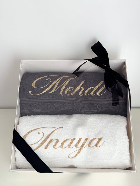 Coffret Duo Serviette de Bain
