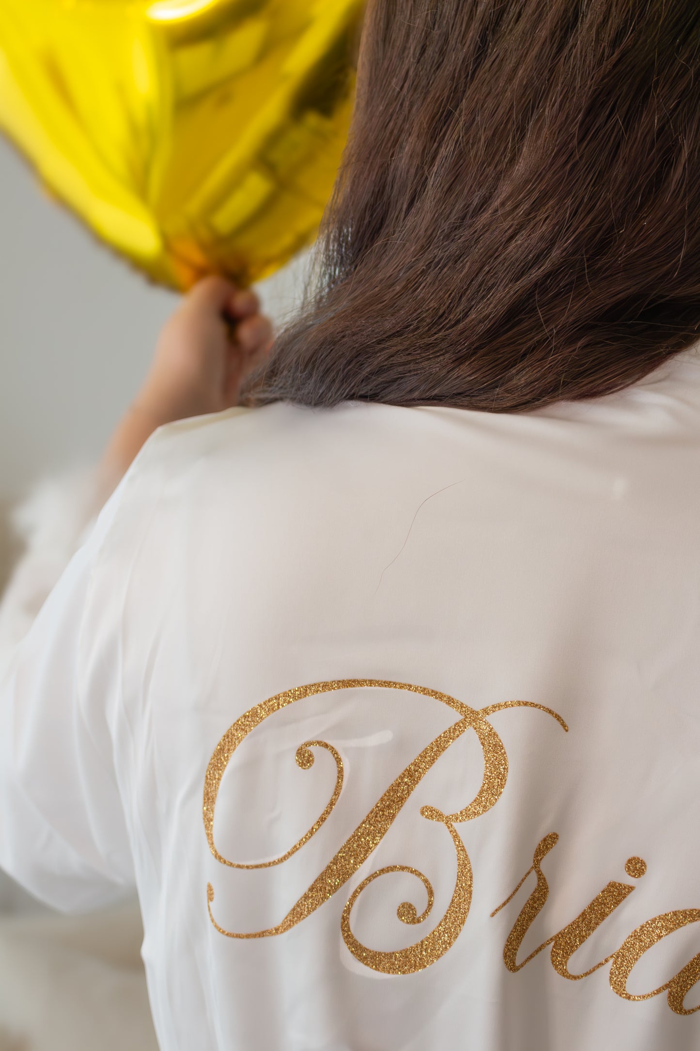 Peignoir "Bride" Plume long