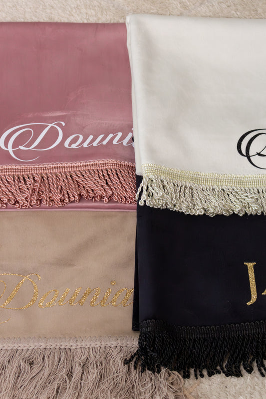 Tapis de prière fin