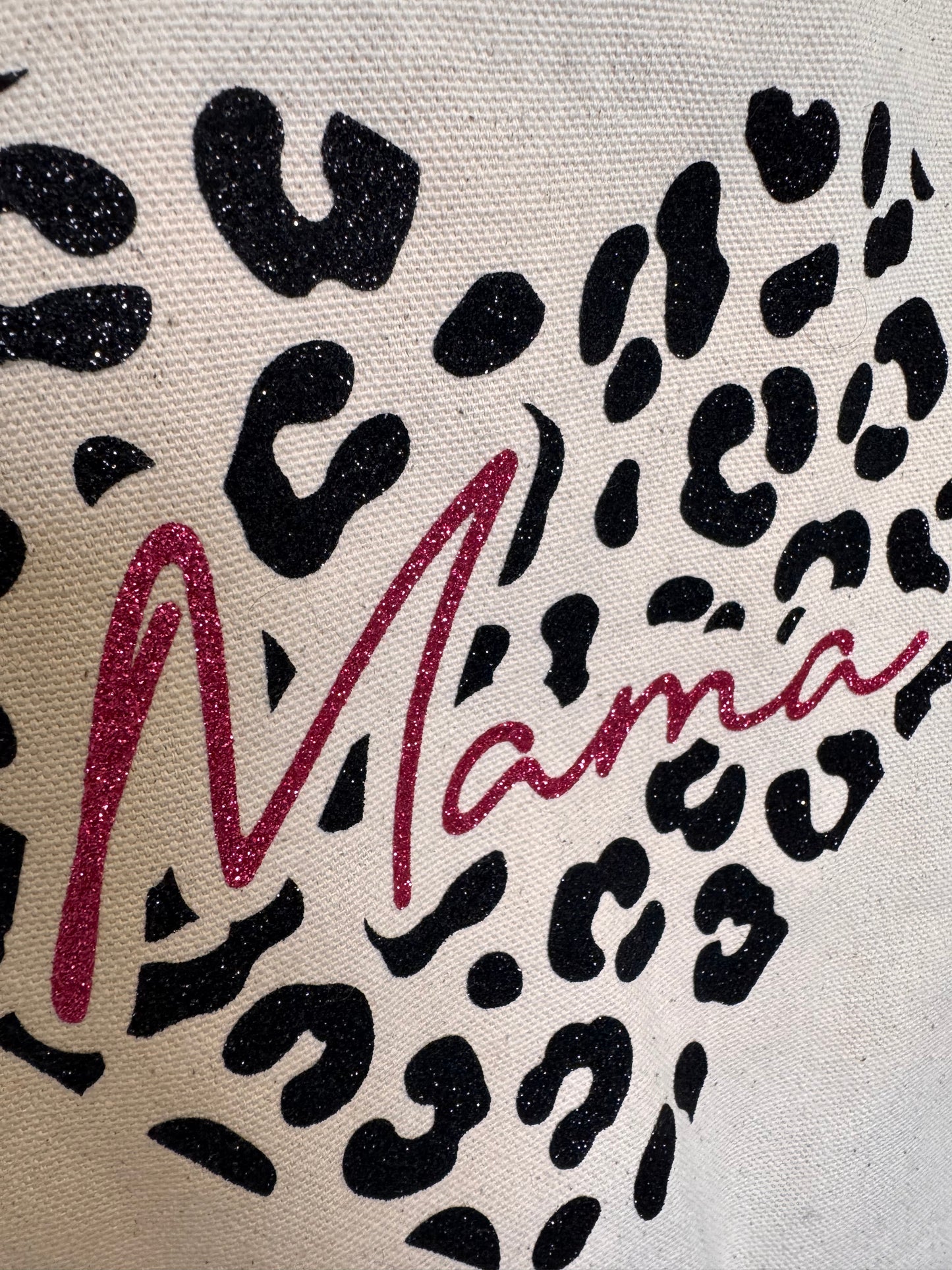 Tote Bag Coeur Léopard