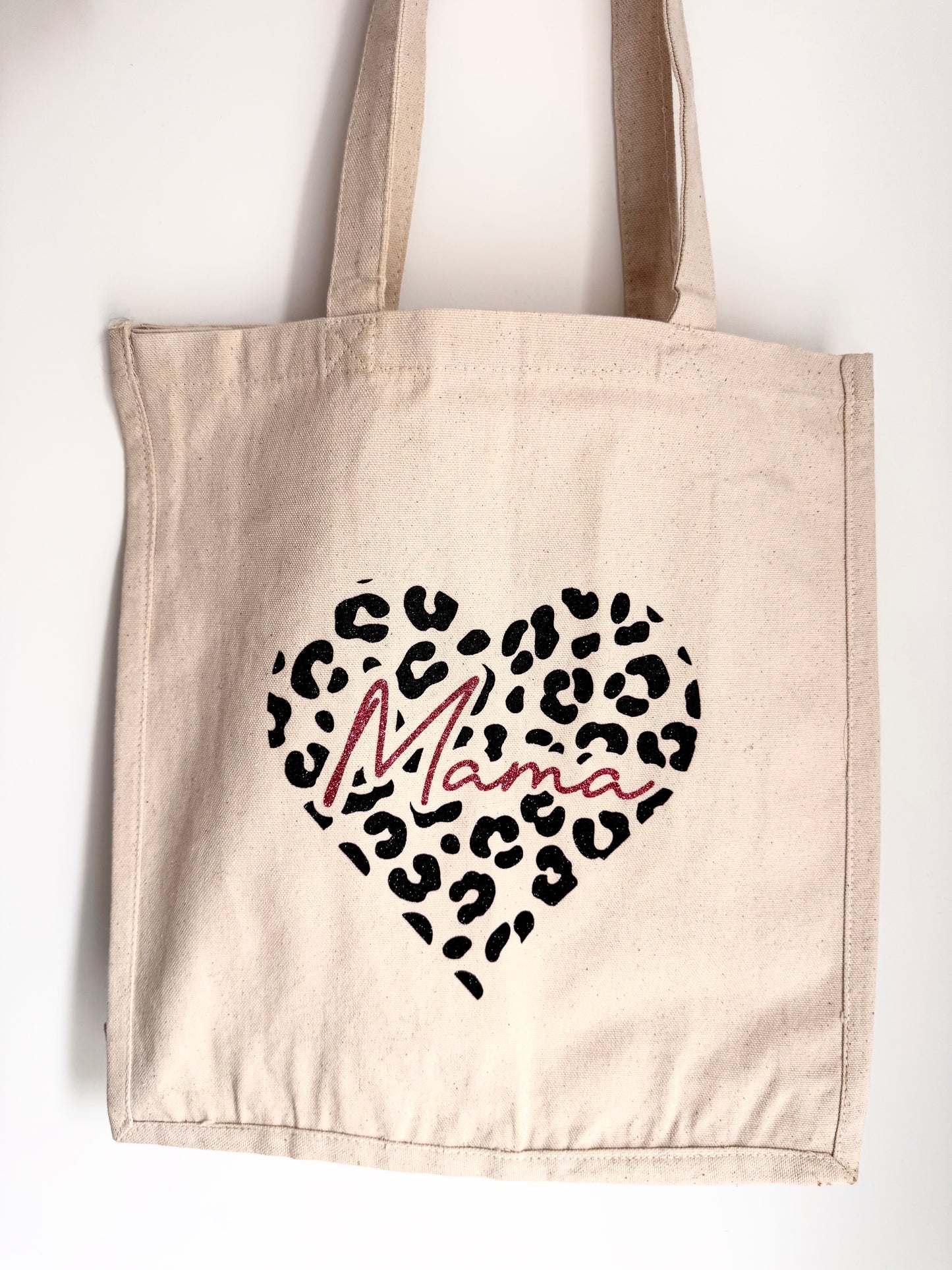 Tote Bag Coeur Léopard
