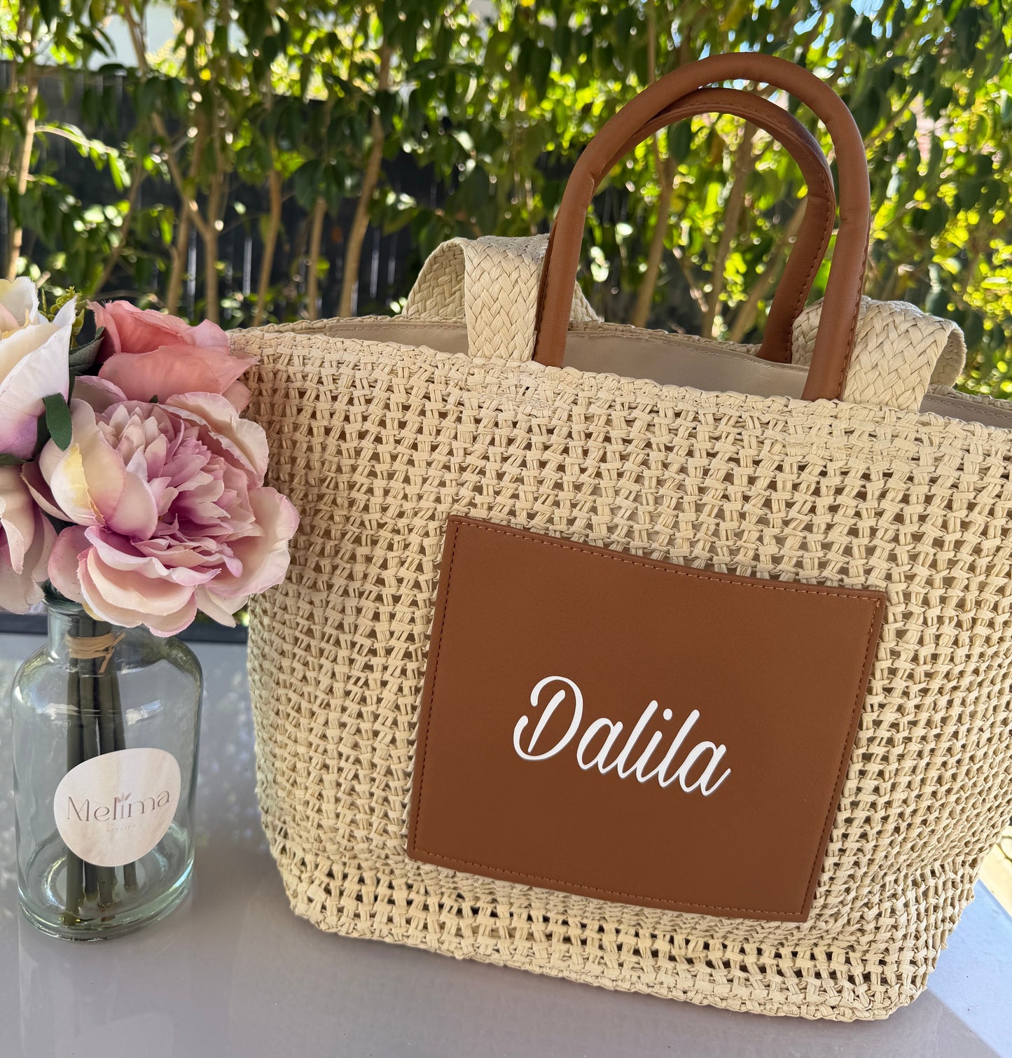 Sac d’été en paille