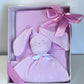 Coffret Protège Carnet de Santé + Doudou lapin