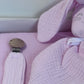 Coffret Carnet de Santé + Attache Tétine + Doudou lapin