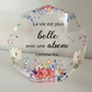 Plaque Personnalisée Atsem