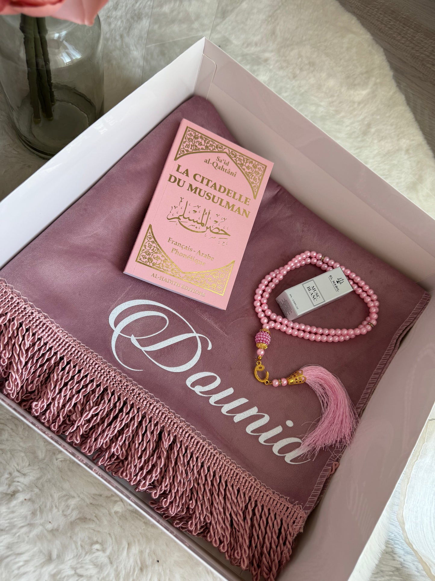 Coffret tapis de Prière fin