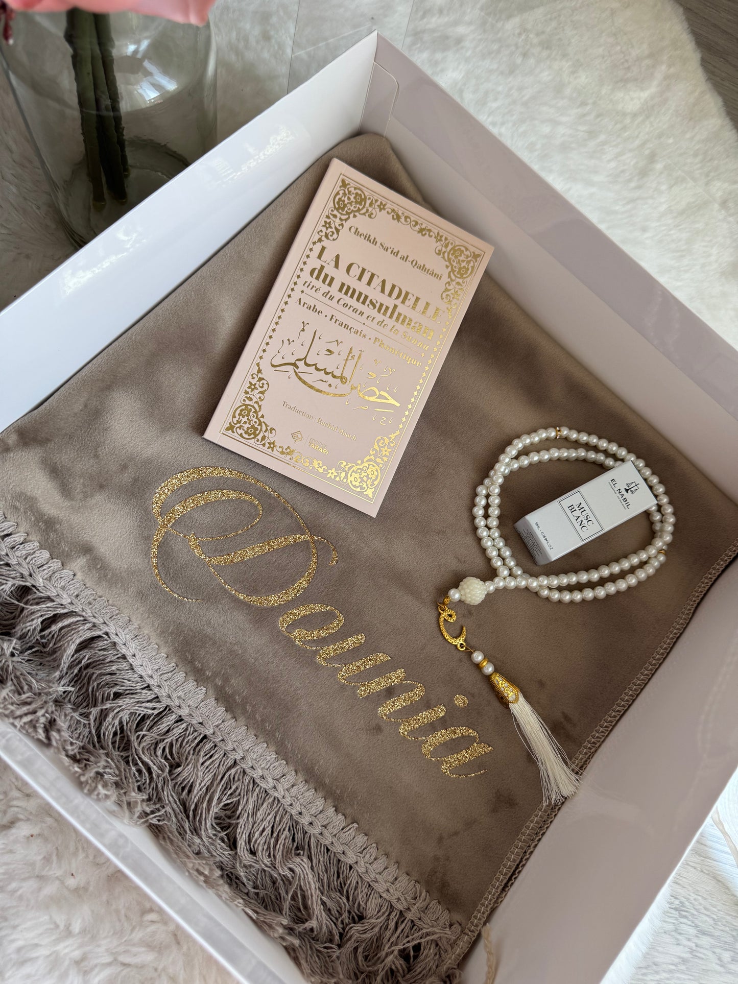 Coffret tapis de Prière fin