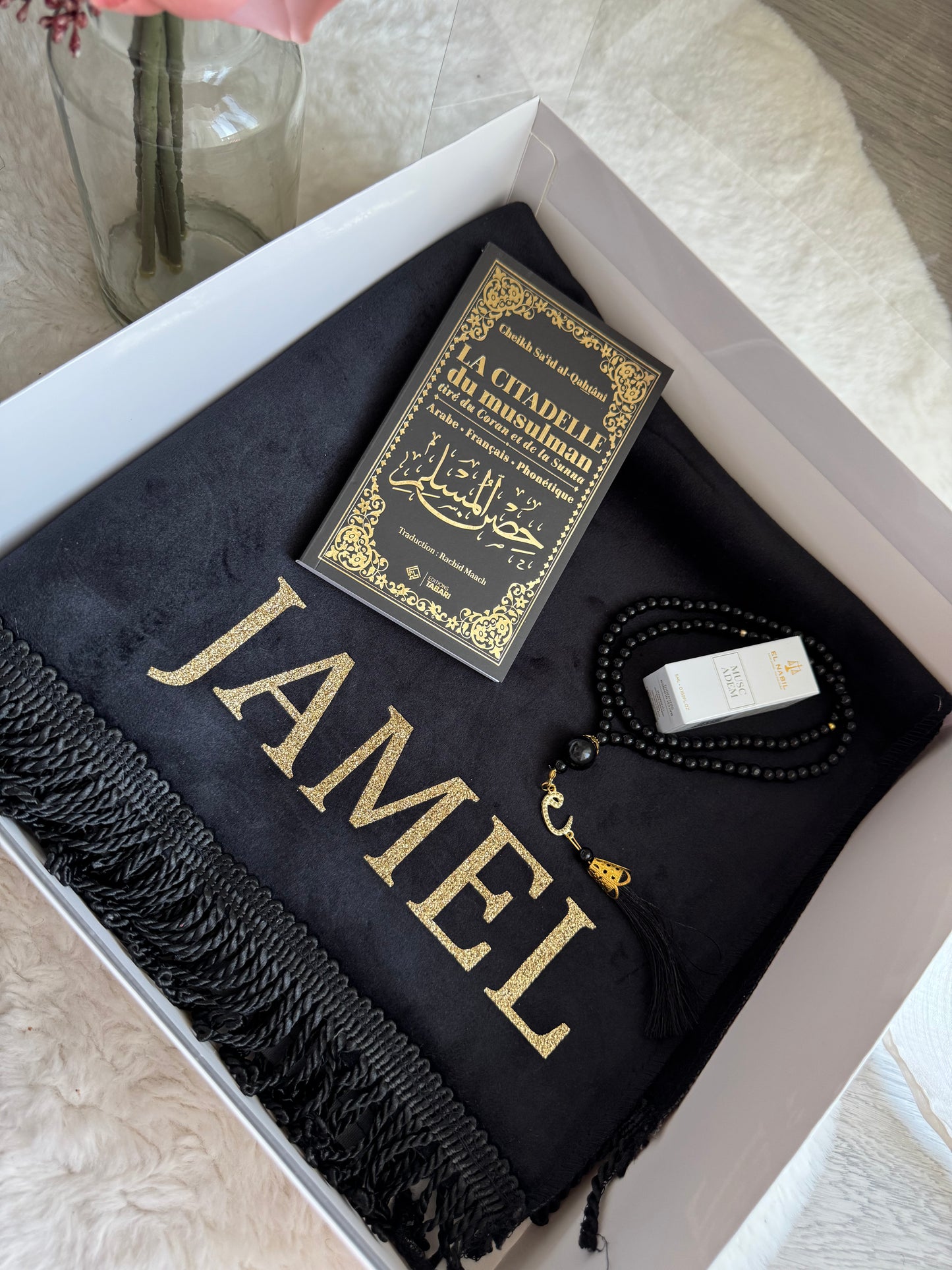 Coffret tapis de Prière fin