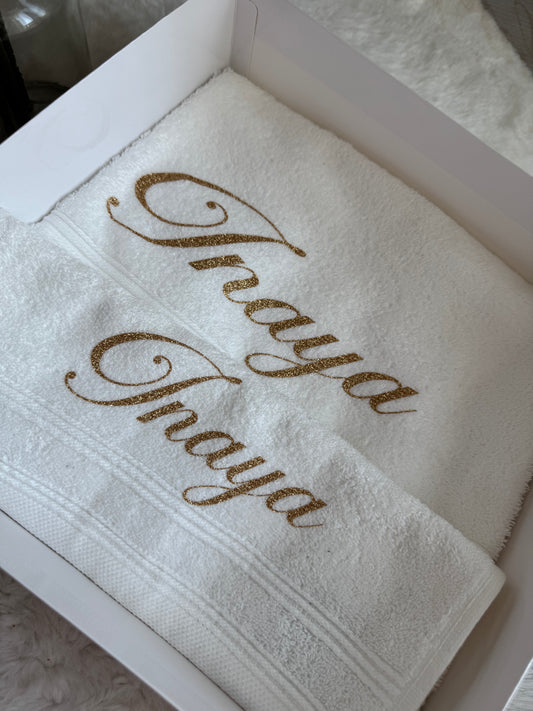Coffret serviettes de bain