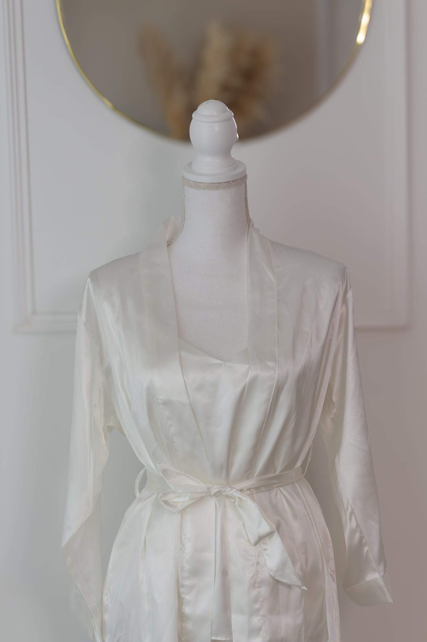 Peignoir "Bride" Plume + Nuisette