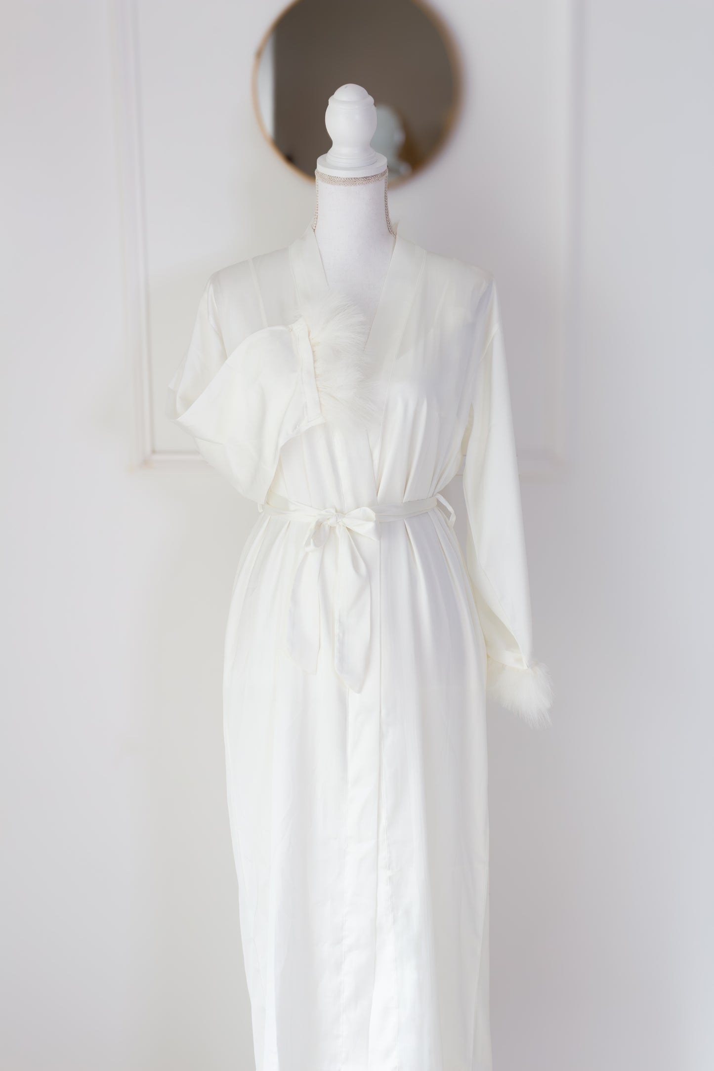 Peignoir "Bride" Plume long