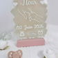 Panneau de naissance personnalisé