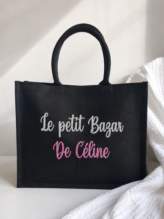 Sac cabas en jute