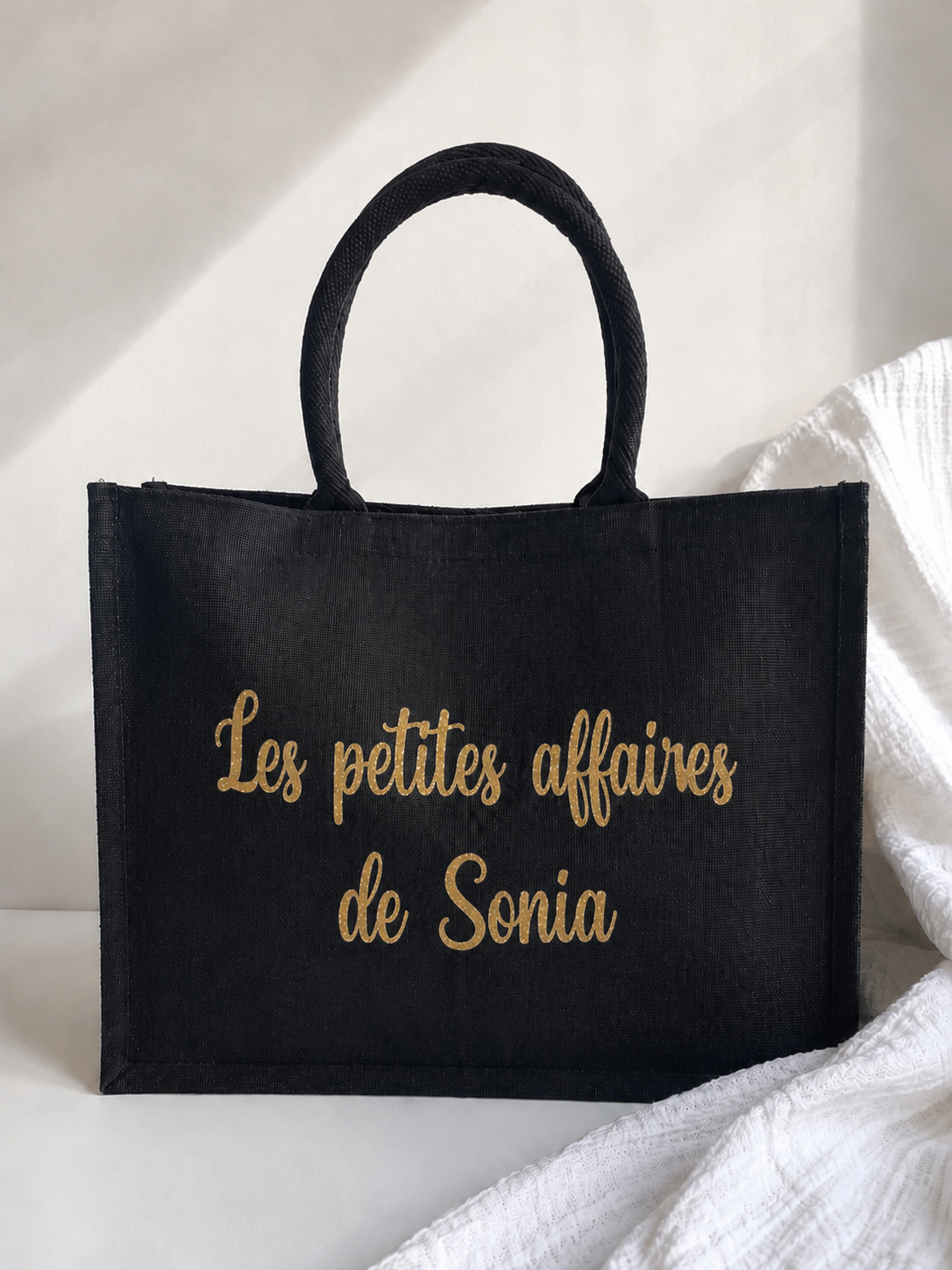 Sac cabas en jute
